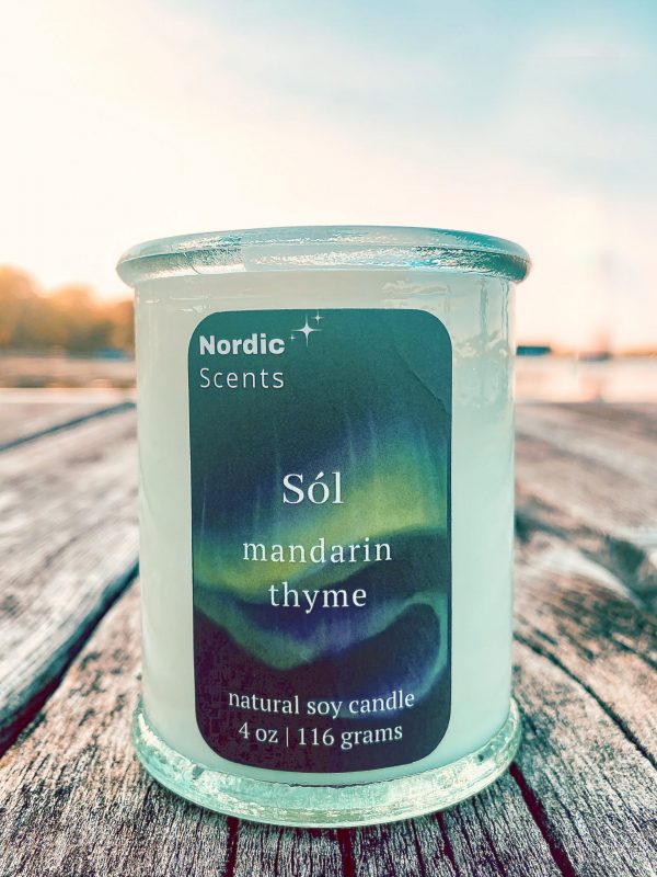 4 oz Sól <br>mandarin + thyme