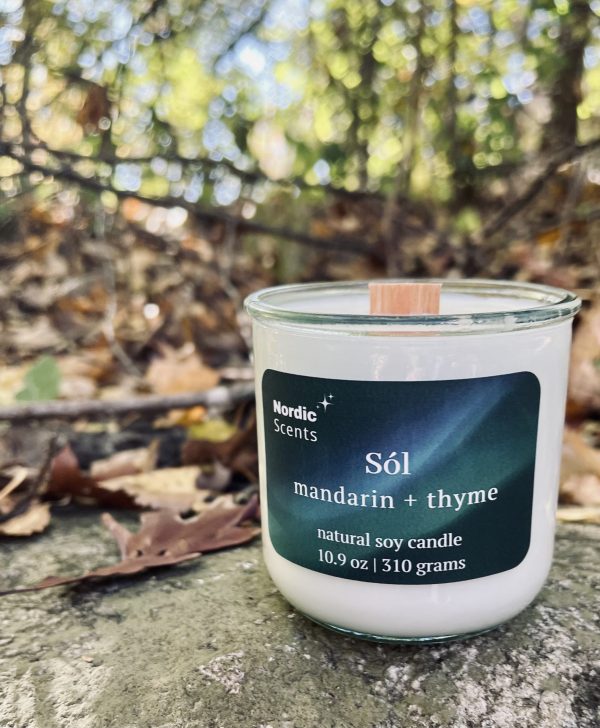 10.9 oz Sól <br>mandarin + thyme