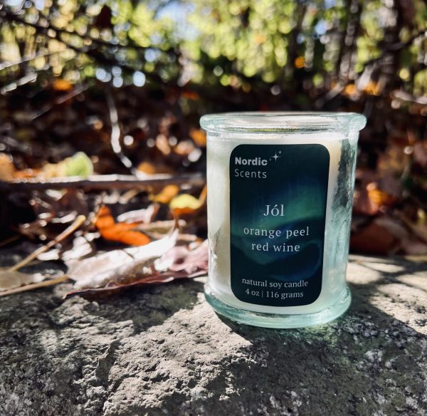 4 oz Jól <br>orange peel + red wine