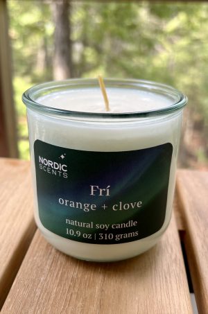 10.9 oz Frí<br>orange + clove