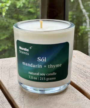 7.5 oz Sól <br>mandarin + thyme