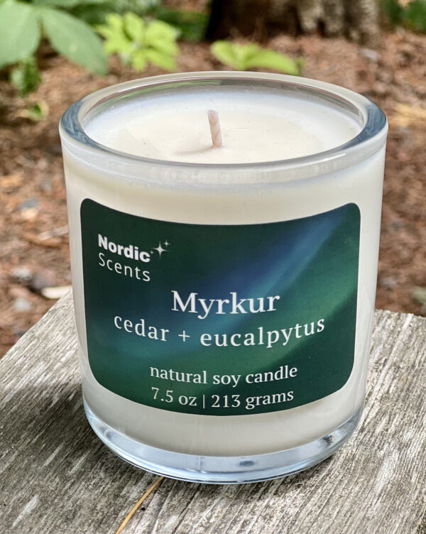 7.5 oz Myrkur <br>cedar + eucalyptus