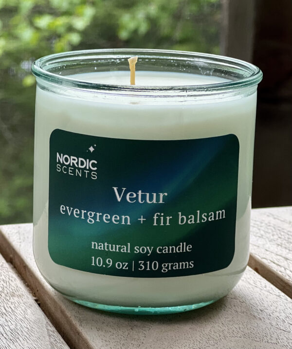 10.9 oz Vetur <br>evergreen + fir balsam