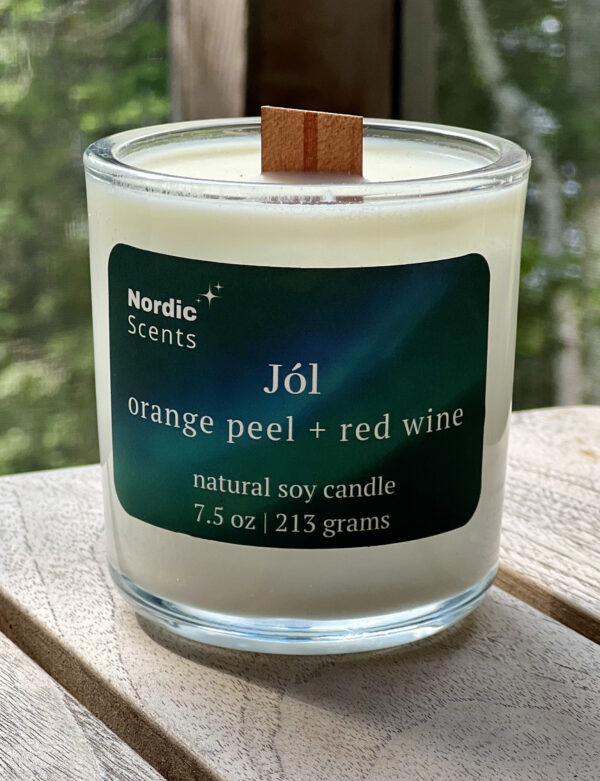7.5 oz Jól <br>orange peel + red wine