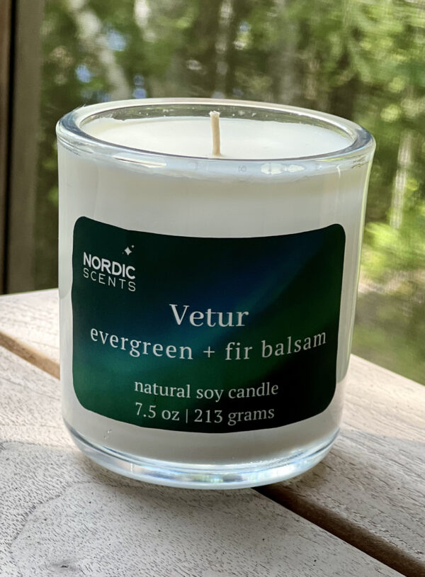 7.5 oz Vetur <br>evergreen + fir balsam