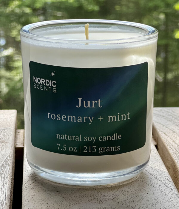 7.5 oz Jurt <br> rosemary + mint