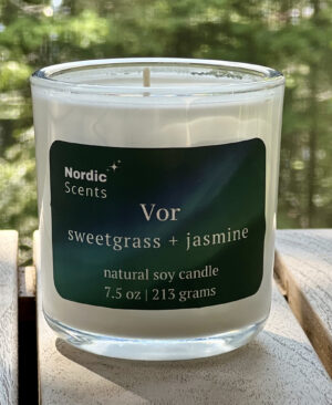 7.5 oz Vor <br>sweetgrass + jasmine