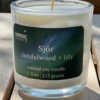7.5 oz Sjór <br> sandalwood + lily + vanilla