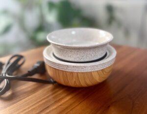 Bamboo Electric Wax Melter
