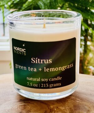 7.5 oz Sítrus <br> green tea+ lemongrass