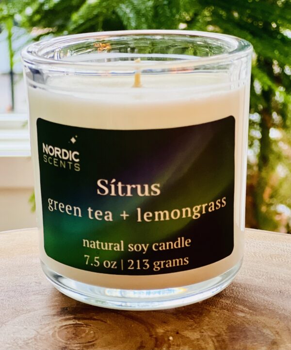 7.5 oz Sítrus <br> green tea+ lemongrass