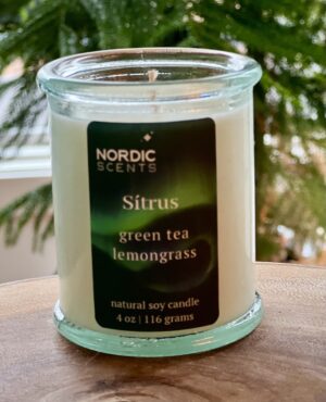 4 oz Sítrus <br> green tea + lemongrass